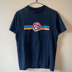 Extremely RARE 2002 Super Mario Sunshine Nintendo Gamecube Game Promo Tee